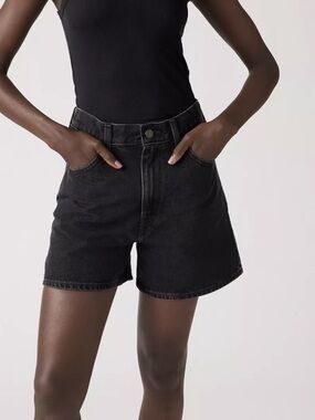 Levi’s Cinch Waist Mid Thigh Shorts